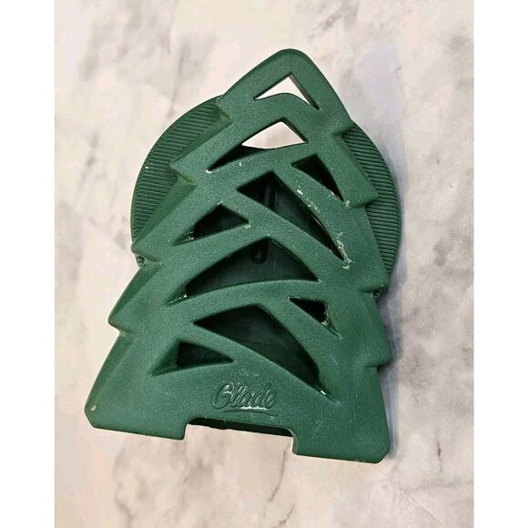 Vintage 90s RARE Glade Plugins Green Christmas Tree Gel Fragrance Plug In Warmer - Picture 1 of 5